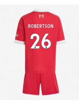 Billige Liverpool Andrew Robertson #26 Hjemmedraktsett Barn 2025-26 Kortermet (+ Korte bukser)